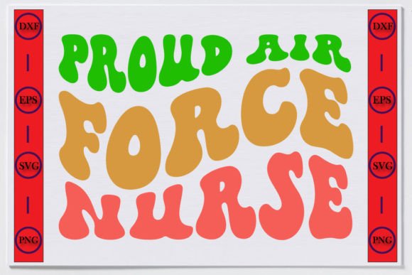 Air Force Retro Graphics for T-Shirt Designs