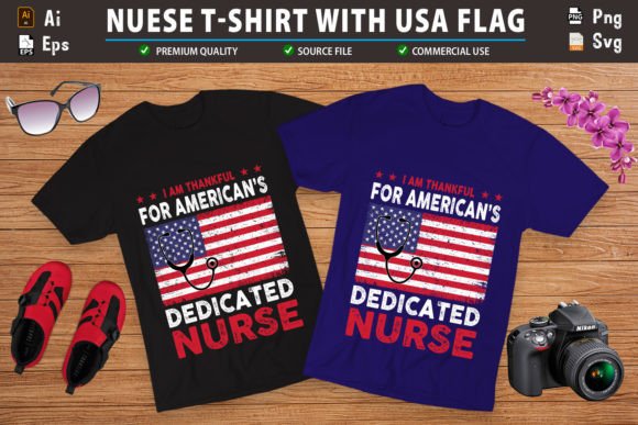 Best Nurse T-shirt Design: Graphics & Print Templates