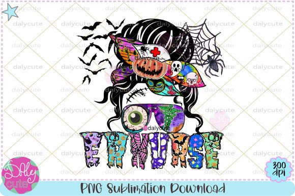 Halloween Nurse ER Graphics for T-Shirt Designs