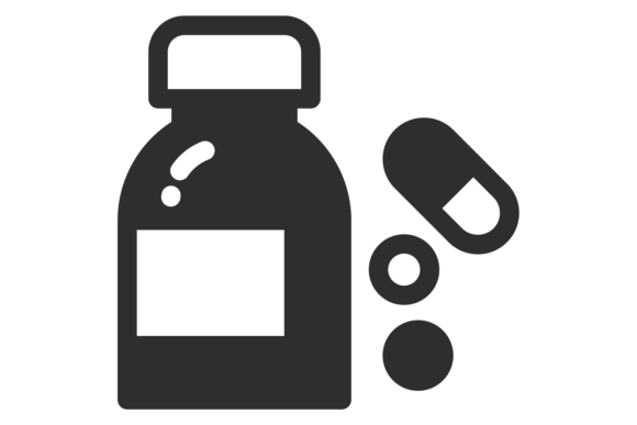 Medical Drugs Icon: Graphics and Illustrations Review