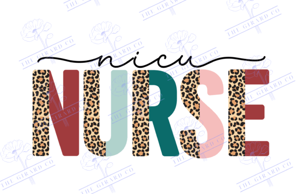 NICU Nurse Graphics for T-Shirt Designs