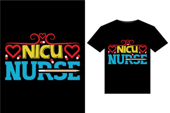 Nicu Nurse Graphics for T-Shirt Designs