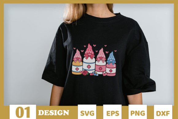 Nurse Christmas Graphics for T-Shirt Designs