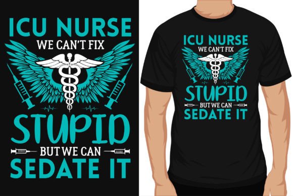Nurse Graphics for T-Shirt Designs