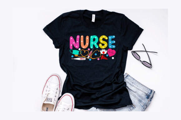 Nurse’s Day Graphics for T-Shirt Designs