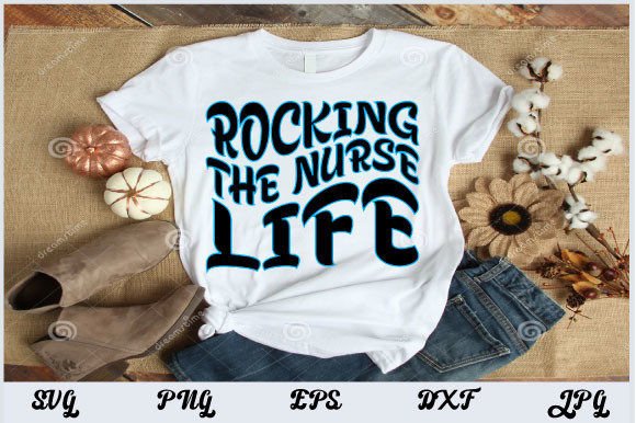 Retro Nurse Graphics for T-Shirt Designs