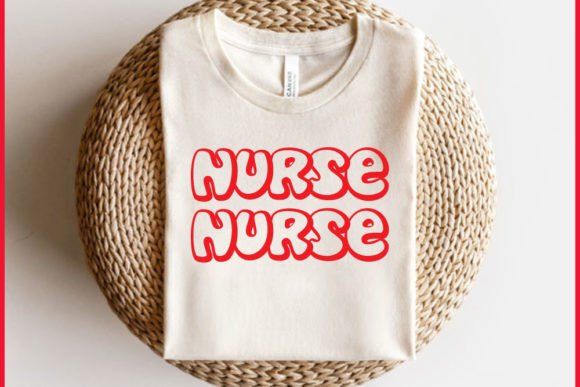 Retro Nurse Graphics for T-Shirt Designs