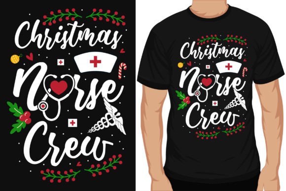 Review: Christmas Nurse Crew Tshirt Design