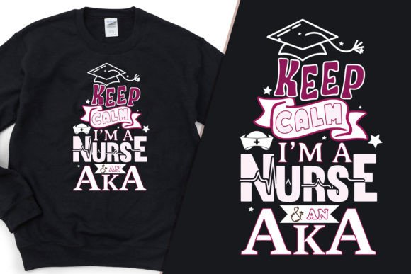 Review: Keep Calm Proud Nurse Typography Design