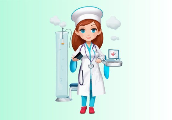 Woman Medical: Graphics & Illustrations Review
